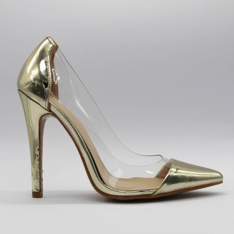 Bailey Gold Ladies High Heels | Shoes | Shop Online | Heels Online